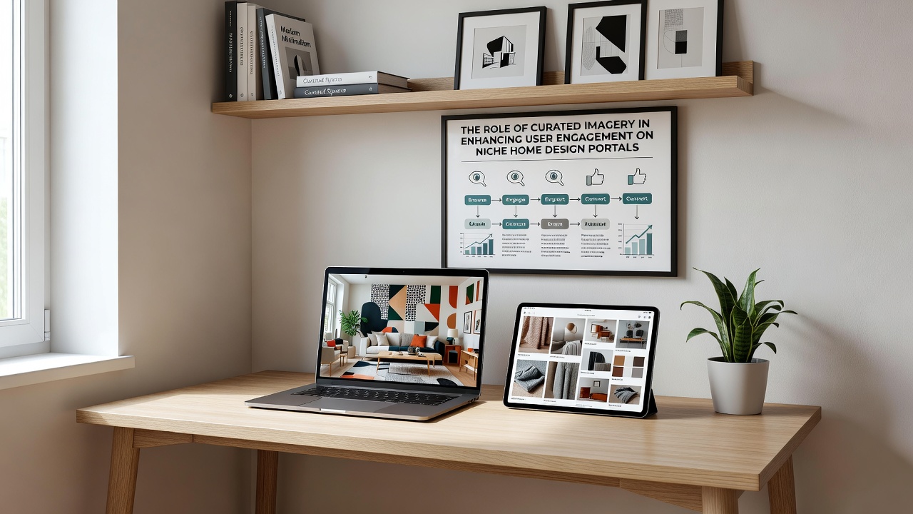 The Role of Curated Imagery in Enhancing User Engagement on Niche Home Design Portals